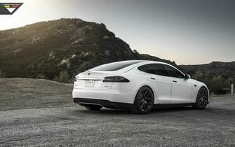 Vorsteiner Tesla Model S P85 Static Wallpaper