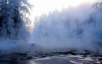 HD A Cold Winter Morning Wallpaper