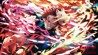 Tanjiro Flame Mask Kimetsu No Yaiba 4k Rare Gallery