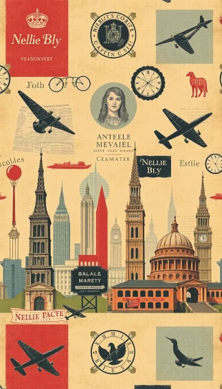 Nellie Bly Wallpaper