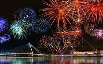 Fireworks Wallpaper Pc Computer Cool Walldiskpaper