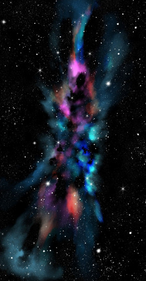Galaxy iPhone Wallpaper