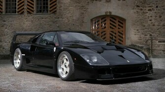 Black Ferrari F40 Wallpaper Pc Wallpaperlepi