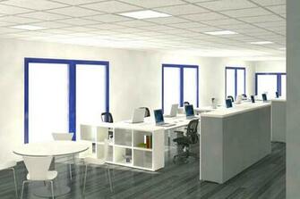 3d Office Wallpaper Image