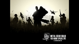Foxhound Metal Gear Solid Wallpaper Wide HD
