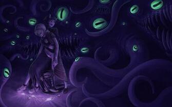 Homestuck Purple Eyes Creepy Dark Wallpaper