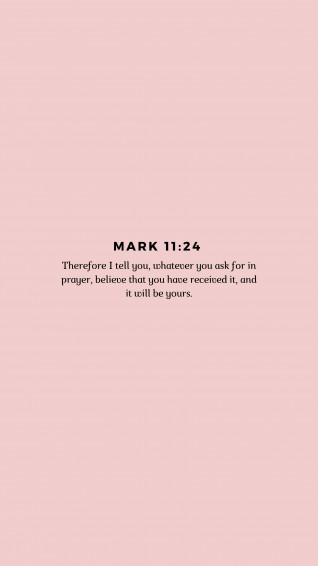 Bible Verse Wallpaper Screensaver Minimalist Pink Aesthetic