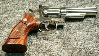 Smith And Wesson Springfield Revolver Wallpaper HD