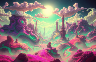 Trippy HD Wallpaper