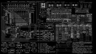Schematic Of A Russian Mk Calculator HD Wallpaper Background