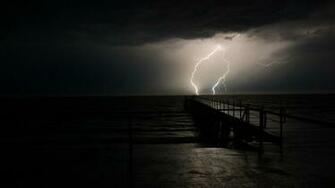 Lightning Skyscapes Wallpaper