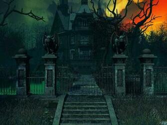 Haunted House HD Wallpaper C A R W L P E