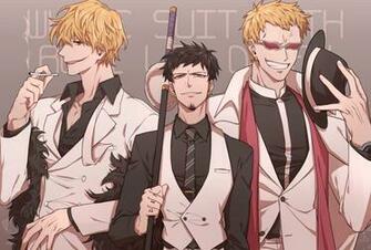 One Piece Donquixote Doflamingo Rocinante Trafalgar Law