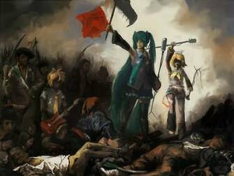 Liberty Leading The People Vocaloid Wallpaper Hq