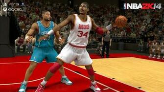Nba 2k14 Hakeem Olajuwon Alonzo Mourning Charlotte