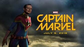 Steve Buscemi As Captain Marvel A Collaboration With U Redw04