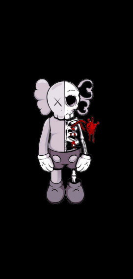 Kaws Dark Wallpaper