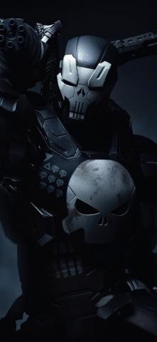 4k Punisher X War Machine In Resolution Marvel