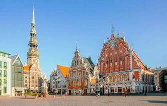 Wallpaper Old Town Riga Latvia Image For Desktop Section