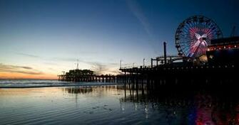 Santa Monica Beach Los Angeles 4k HD Wallpaper
