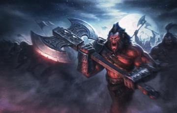 Wallpaper Army Warrior Art Axe Dota Image For Desktop