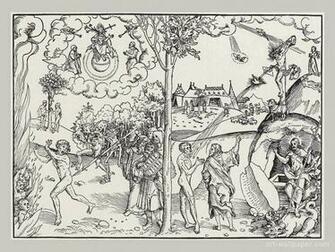 Old Testament And The New Cranach Elder Lucas