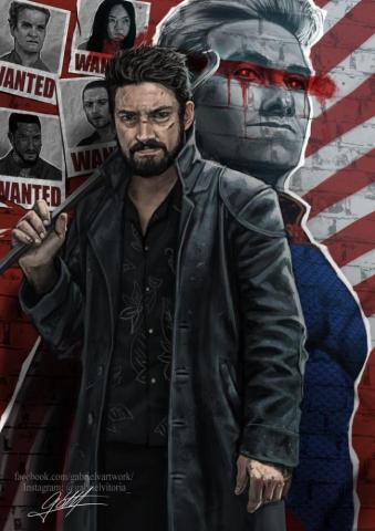 Artstation The Boys Gabriel Vitoria Posters