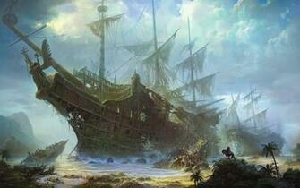 Samsung Background Image Ship Abandon Beached Beach Text