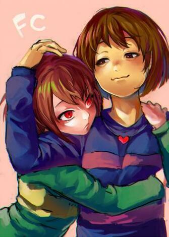 Pin Em Chara X Frisk