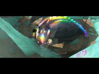 Rainbow Alpha Toothless By Alphafuryofthenight