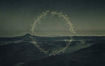 Elvish Writing Wallpaper Top Background