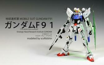 Gundam F91 Remodeled Painted Build Full Photore Wip
