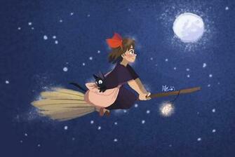 Kiki And Jiji Studio Ghibli Fan Art
