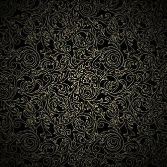 Black Pattern Vintage Background Vector Background
