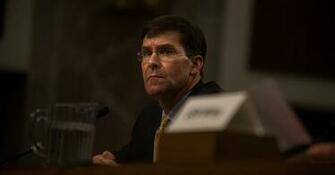 Mark Esper Named As Acting Defense Secretary Brings Military