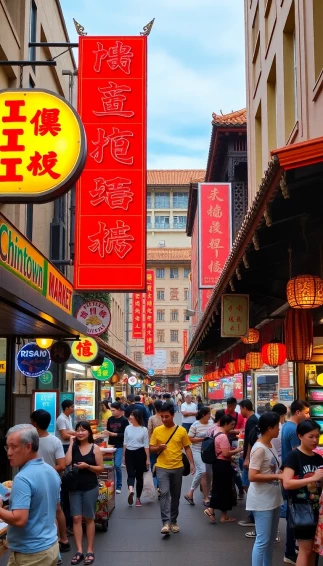 Chinatown Market Wallpaper