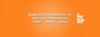 Suicide Prevention Wallpaper Week Banner