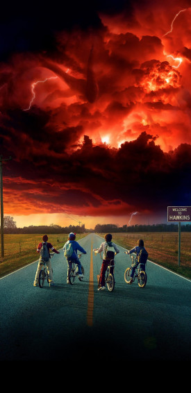 Stranger Things Storm Wallpaper Netflix