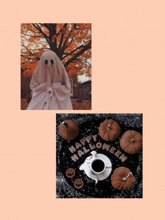 Fall Halloween Aesthetic Wallpaper
