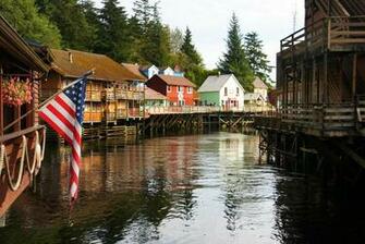 Wallpaper Creek Street Ketchikan Alaska