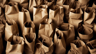 Brown Paper Bag Wallpaper