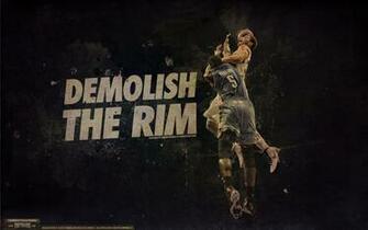Blake Griffin Posterizes Perkins Dunk Wallpaper Poster