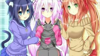 Cute Neko Girls Wallpaper Hq Desktop