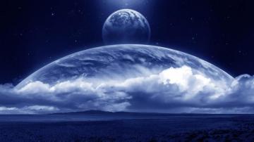 Sci Fi Planet Rise HD Wallpaper Background Image