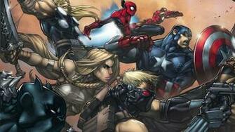Hawkeye Ultimates Walkira Ultimate Spider Man Superhero Wallpaper