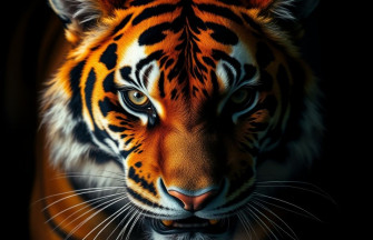 Angry Tiger Eyes Wallpaper
