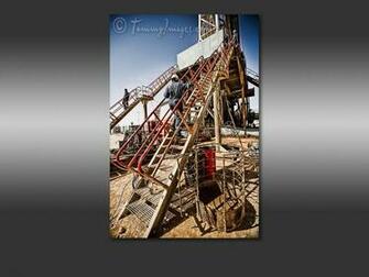 Oil Workers Oilfield Ouargla Province Petroleum Platform Power Rig