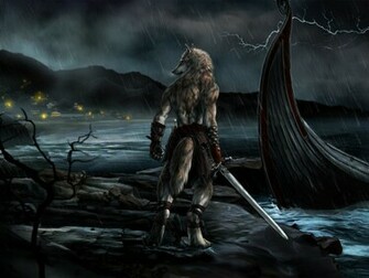 Werewolf HD Wallpaper Background