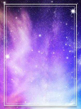 Beautiful Harajuku Style Romantic Starry Purple Gradient