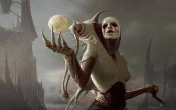 Magic The Gathering Artwork Suchre Priest Abstract Art
